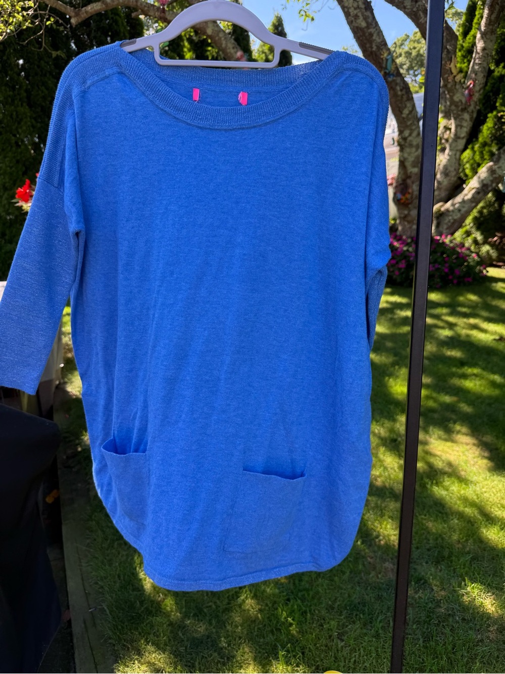 Lilly Pulitzer Pocket Tunic Top - Bright Blue